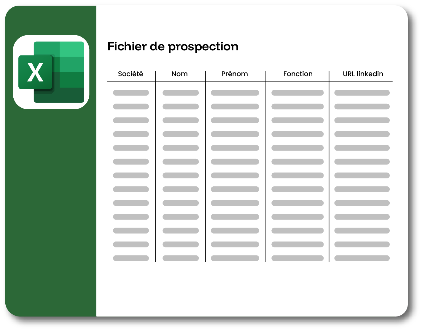 3. Construire votre fichier de prospection
